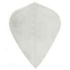 Ruthless Poly Plain Dart Flights - Solid - PP027 - Kite - Clear