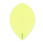 Ruthless R4X Dart Flights - Solid - 1624 - Pear - Fluro Yellow