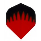 Red Flame Poly Flights - STD