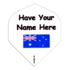 10 Sets- Std White N CS Australia Flag