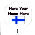 10 Sets- Std White N CS Finland Flag
