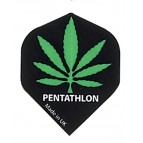 Black Green Leaf Pentathlon