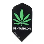Black Green Leaf Slim Pentathlon