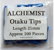 Alchemist OTAKU 21mm 2BA Soft Tips Blue 100 Piece Pack
