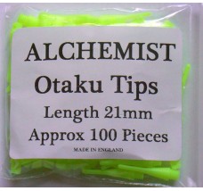Alchemist OTAKU 21mm 2BA Soft Tips Yellow 100 Piece Pack