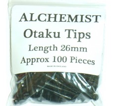 Alchemist OTAKU 26mm 2BA Soft Tips Black 100 Spare Tips