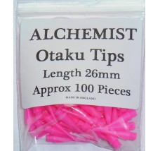 Alchemist OTAKU 26mm 2BA Soft Tips Pink 100 Spare Tips