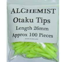 Alchemist OTAKU 26mm 2BA Soft Tips Yellow 100 Spare Tips
