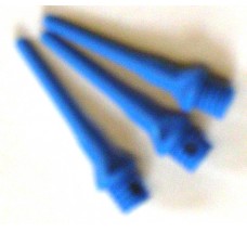 Alchemist Euro Lipped Tips Blue 20mm 100 pieces