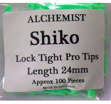Alchemist Shiko Lock Tight Pro Tips Fluro Green 24mm 100 pie