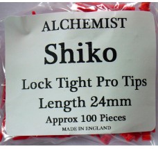 Alchemist Shiko Lock Tight Pro Tips Red 24mm 100 pieces
