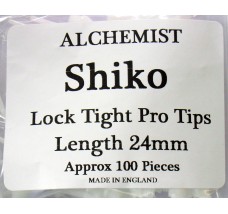 Alchemist Shiko Lock Tight Pro Tips White 24mm 100 pieces